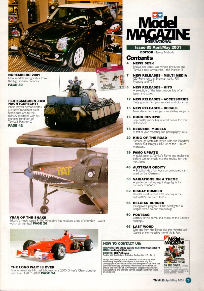 Tamiya Model Magazine 085 (2001-04)